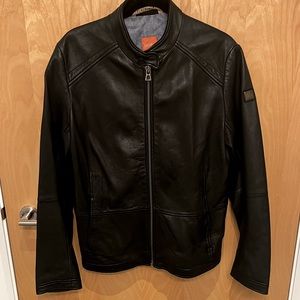 Hugo Boss Leather Jacket